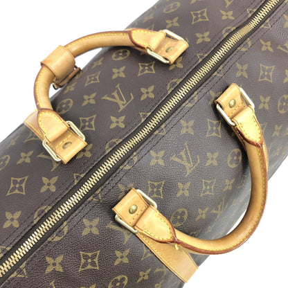 Louis Vuitton Monogram Keepall 55 Handbag - Preloved Elegance with Timeless Charm