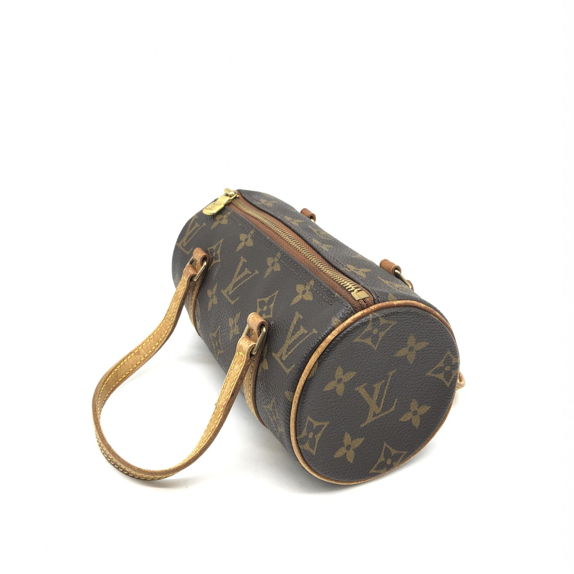 Louis Vuitton Preloved Monogram Papillon 19 Handbag – Timeless Elegance in Good Condition