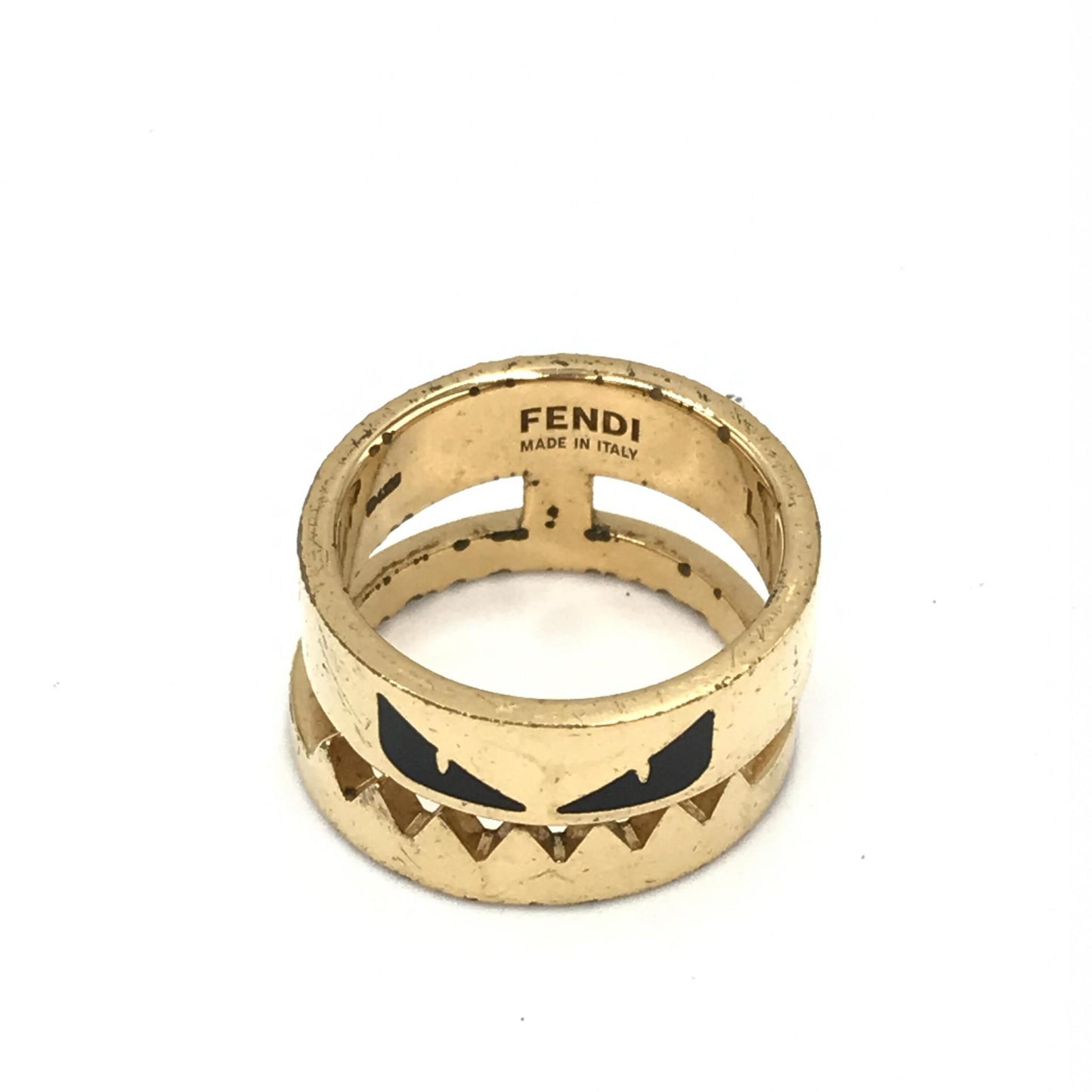 Fendi Preloved Monster Ring - Unique Luxury with Vintage Charm