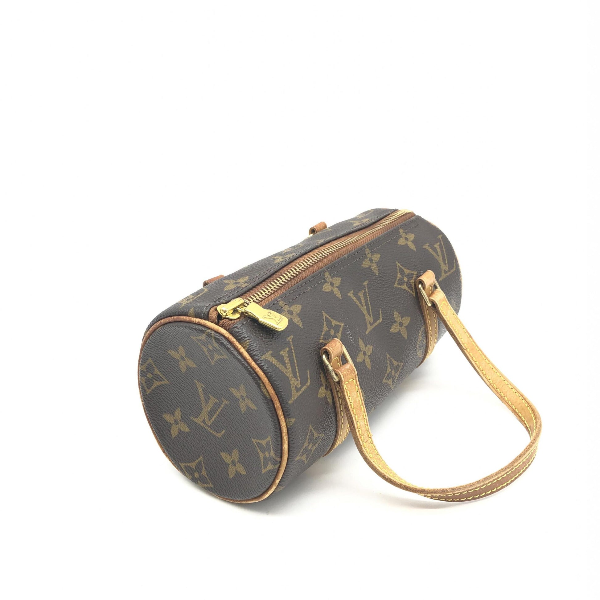 Louis Vuitton Preloved Monogram Papillon 19 Handbag – Timeless Elegance in Good Condition