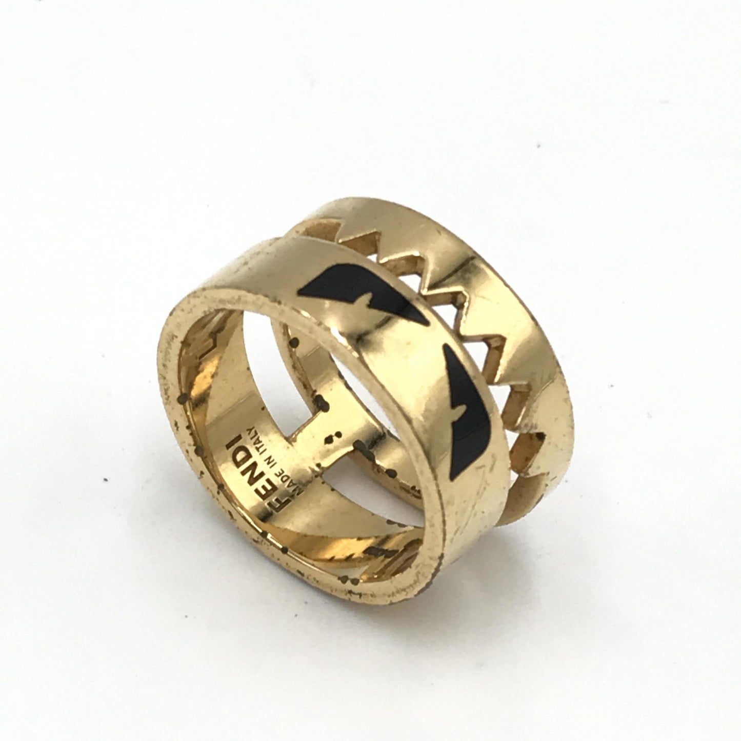 Fendi Preloved Monster Ring - Unique Luxury with Vintage Charm