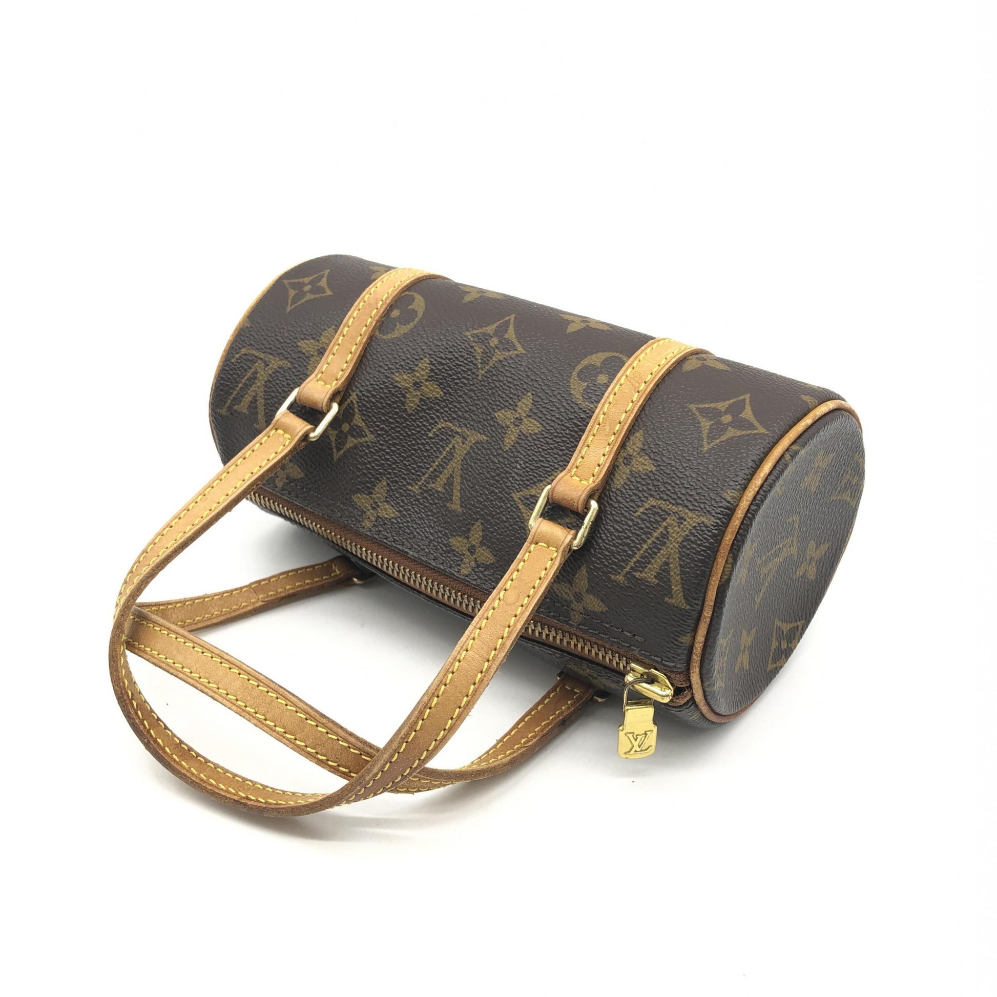 Louis Vuitton Preloved Monogram Papillon 19 Handbag – Timeless Elegance in Good Condition