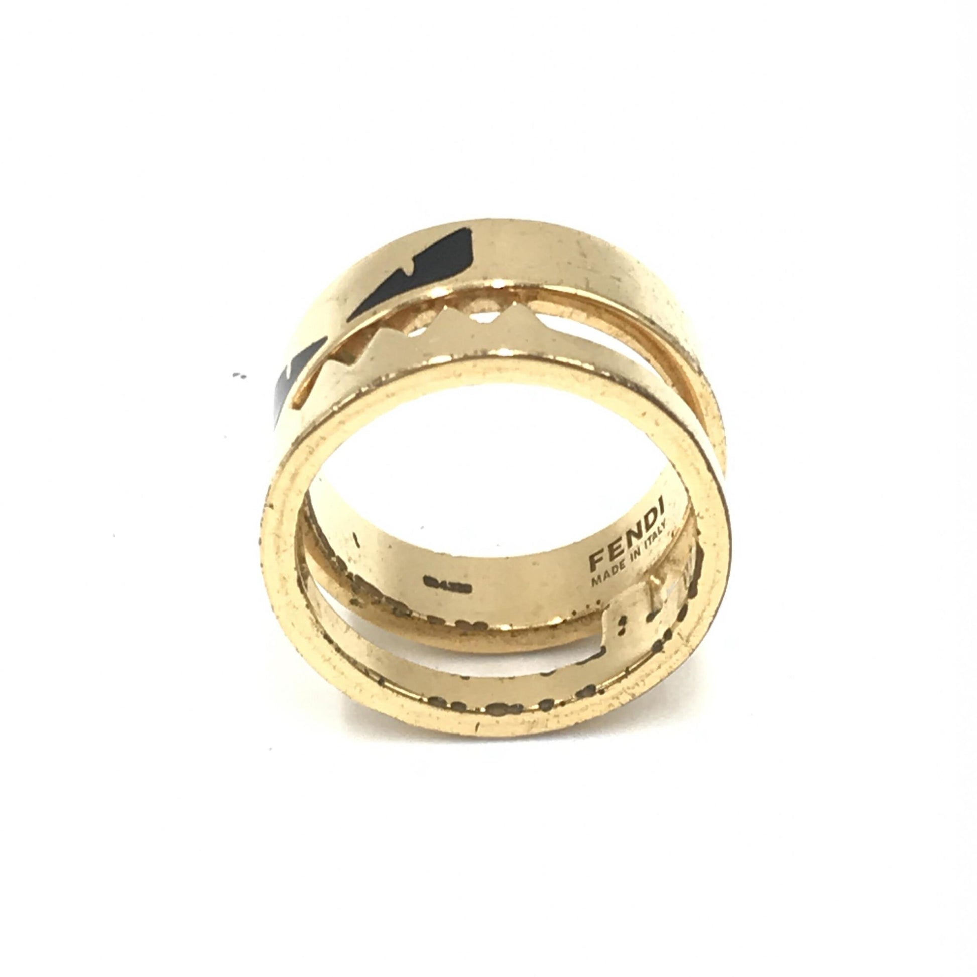 Fendi Preloved Monster Ring - Unique Luxury with Vintage Charm