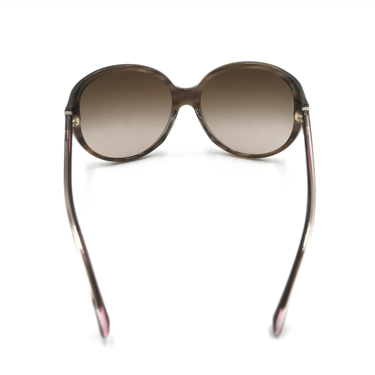 Chanel Preloved Oversized Gradient Brown Sunglasses - Timeless Elegance in Excellent Condition