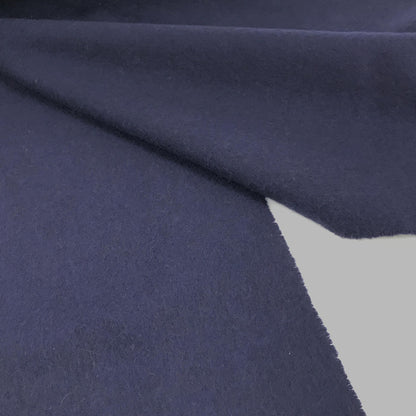 Johnstons of Elgin Preloved Navy Blue Soft Wool Scarf - Timeless Luxury in Pristine Condition