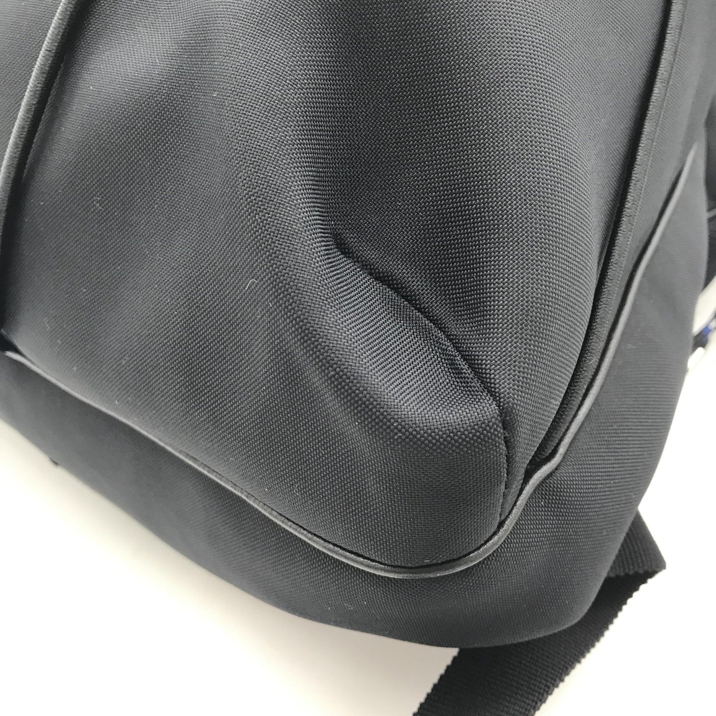 Christian Dior Preloved Newave Drawstring Nylon Backpack in Pristine Black Luxury