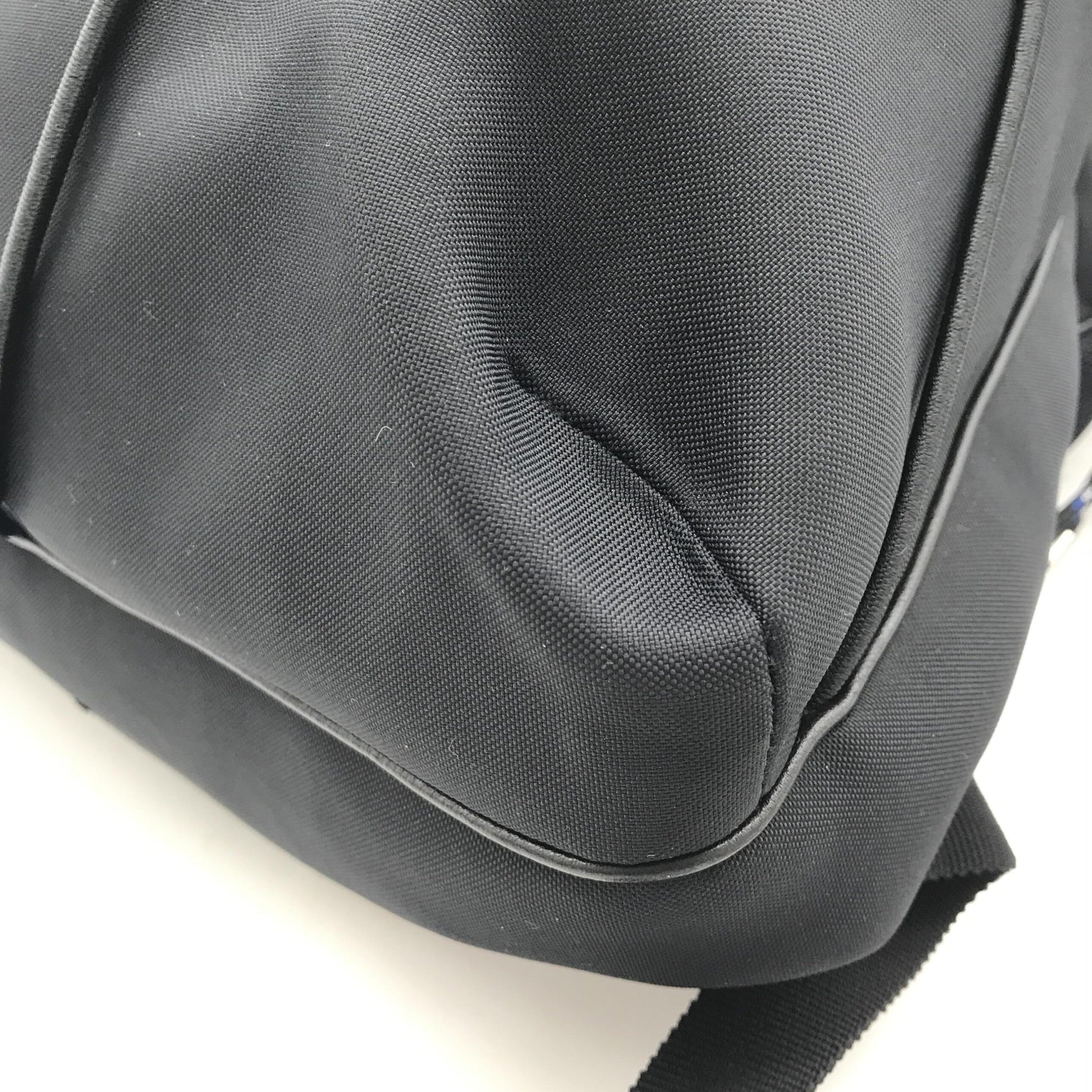 Christian Dior Preloved Newave Drawstring Nylon Backpack in Pristine Black Luxury