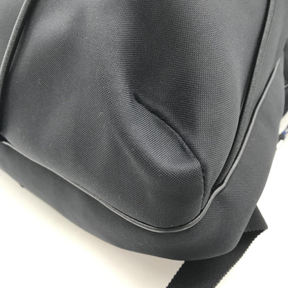 Christian Dior Preloved Newave Drawstring Nylon Backpack in Pristine Black Luxury