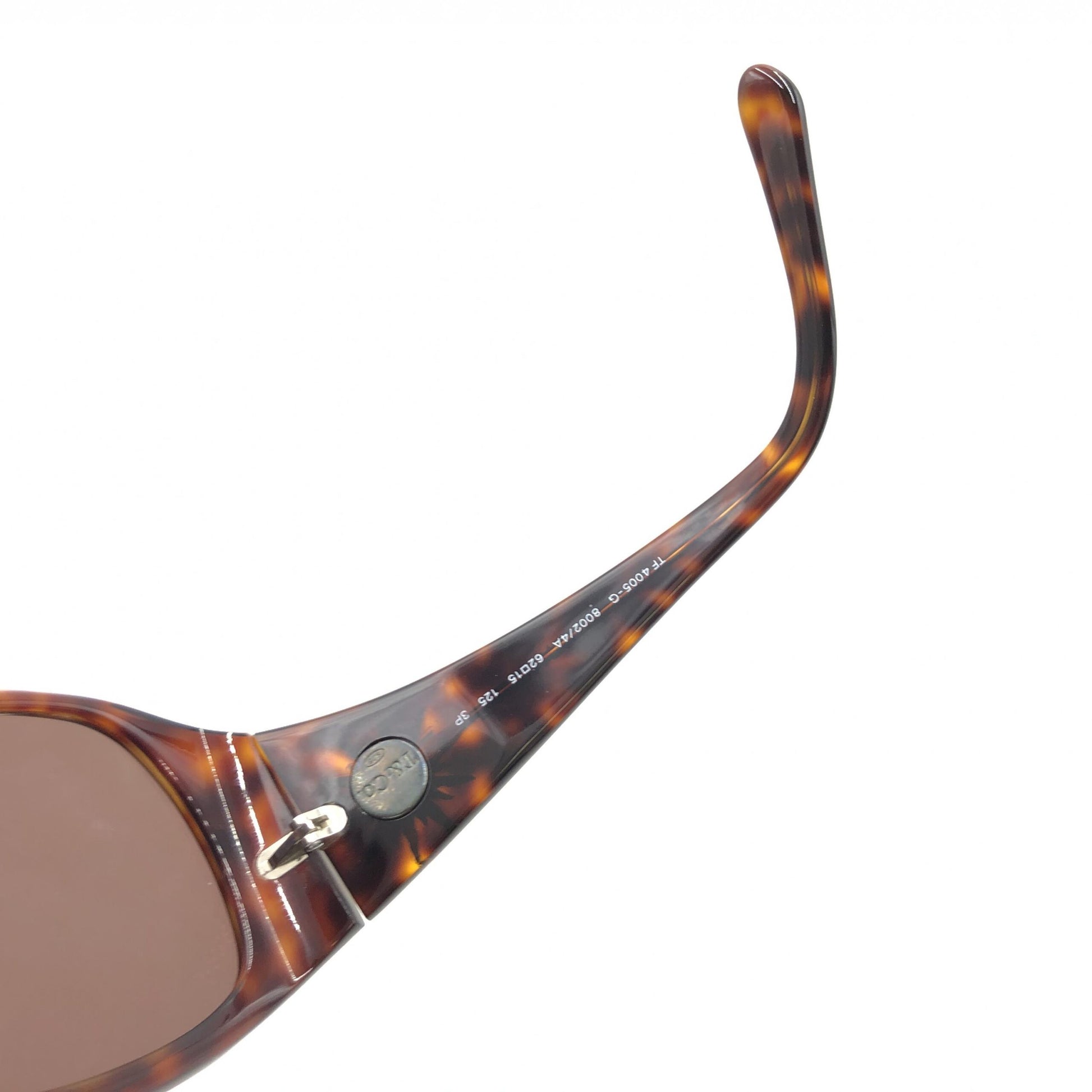 Tiffany & Co. Preloved Oval-Shaped Brown Sunglasses – Timeless Elegance in Very Good Condition