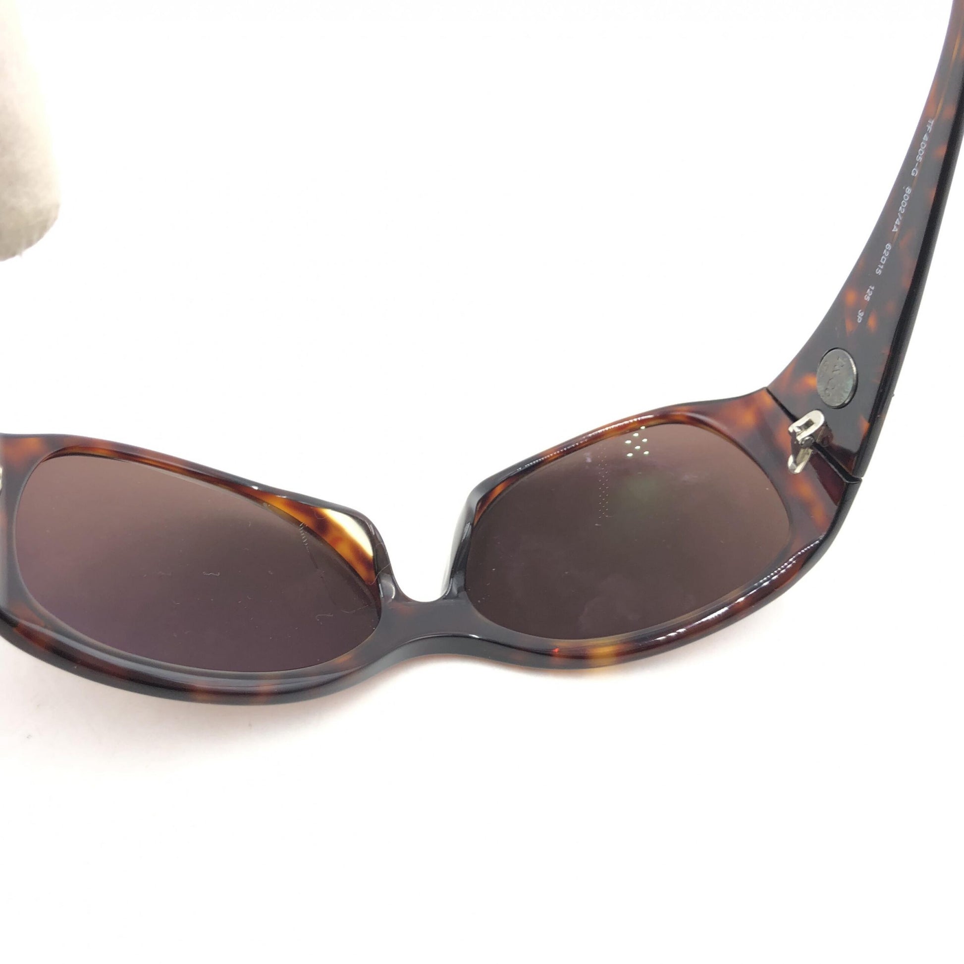 Tiffany & Co. Preloved Oval-Shaped Brown Sunglasses – Timeless Elegance in Very Good Condition