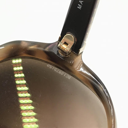 Chanel Preloved Oversized Gradient Brown Sunglasses - Timeless Elegance in Excellent Condition