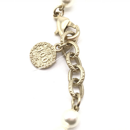 Chanel Preloved Pearl CC Necklace - A Timeless Statement of Elegance and Luxury