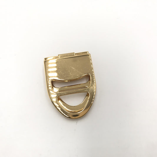 Salvatore Ferragamo Preloved Vara Metal Scarf Ring - A Timeless Elegance with Iconic Bow Detail