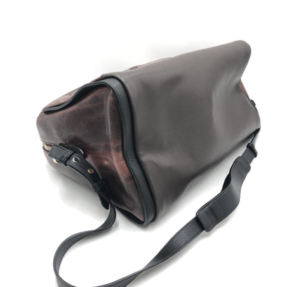 Bally Preloved Python Pattern 2WAY Boston Bag - A Luxurious Statement Piece