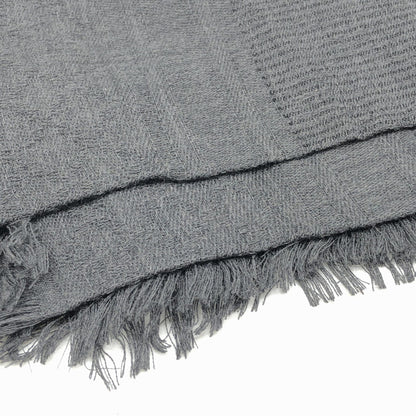 Gucci Preloved Silk Mix Scarf in Pristine Gray Elegance