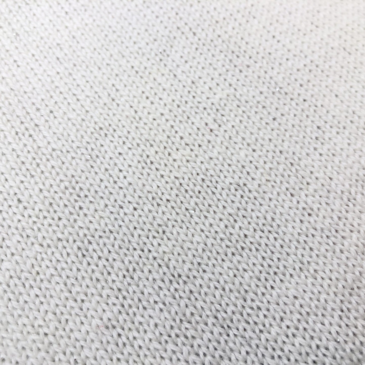 Chanel Preloved Wool Shawl/Scarf in Pristine White - Timeless Elegance