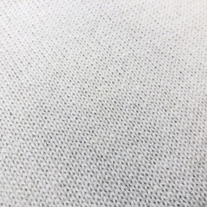 Chanel Preloved Wool Shawl/Scarf in Pristine White - Timeless Elegance