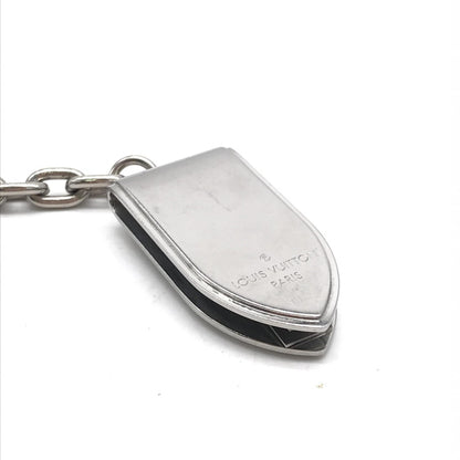 Louis Vuitton Preloved Silver Money Clip with Chain – A Timeless Piece of Luxury