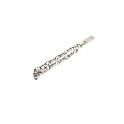 Gucci Preloved Sterling Silver Logo Plate Chain Bracelet - A Timeless Elegance