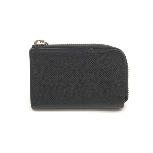 Louis Vuitton Taiga Zippy Coin Purse in Black - Preloved Elegance and Timeless Charm