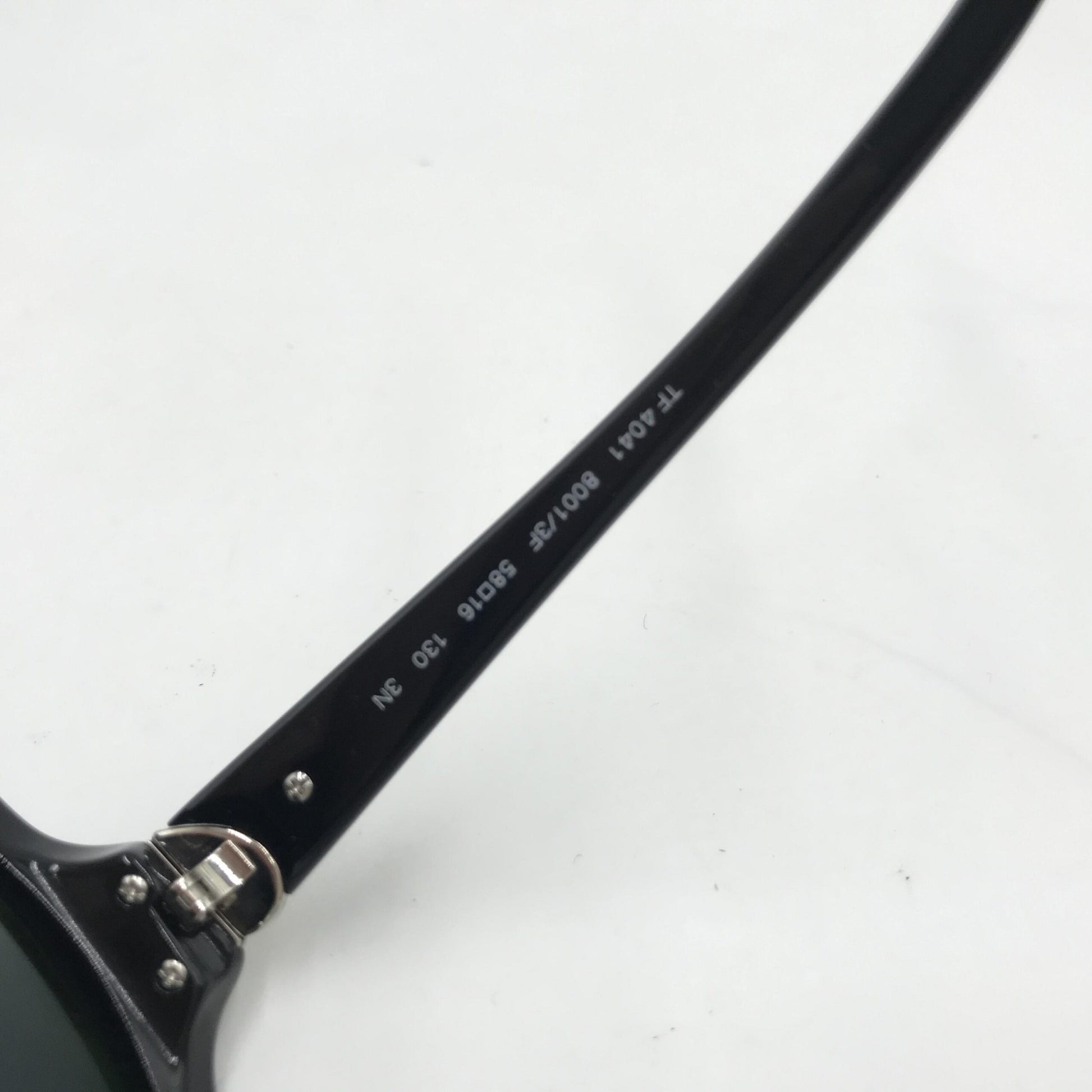 Tiffany & Co. Preloved Sunglasses - Timeless Elegance in Black Plastic with Case