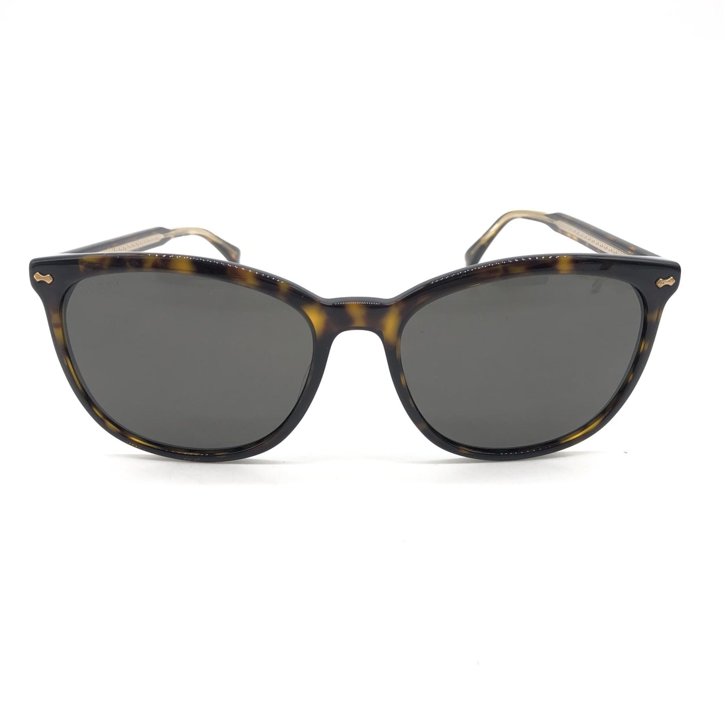 Gucci Preloved Tortoise Square Frame Sunglasses - Timeless Elegance with Minor Wear