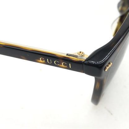 Gucci Preloved Tortoise Square Frame Sunglasses - Timeless Elegance with Minor Wear