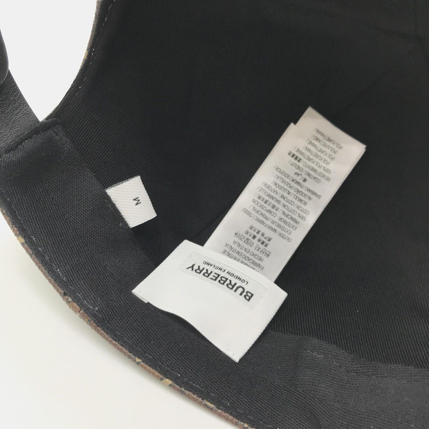 Burberry Preloved TB Monogram Baseball Cap in Luxurious Brown - Graded AB