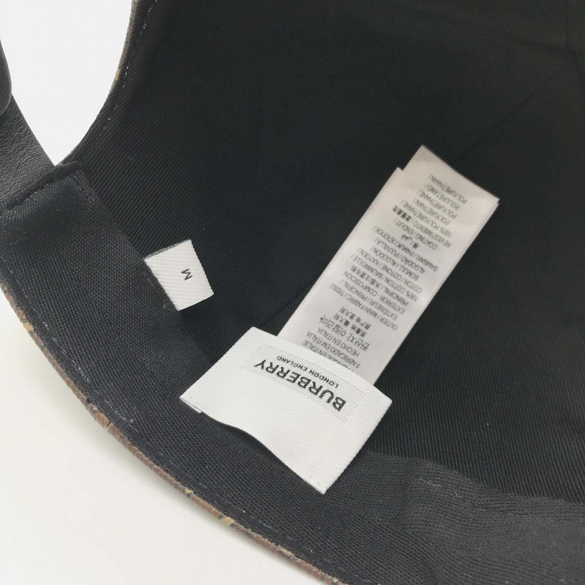 Burberry Preloved TB Monogram Baseball Cap in Luxurious Brown - Graded AB