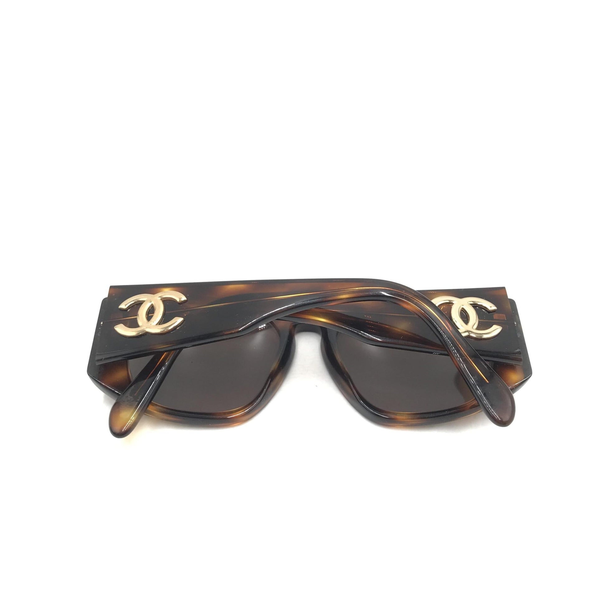 Chanel Vintage Classic Tortoise Sunglasses - Preloved