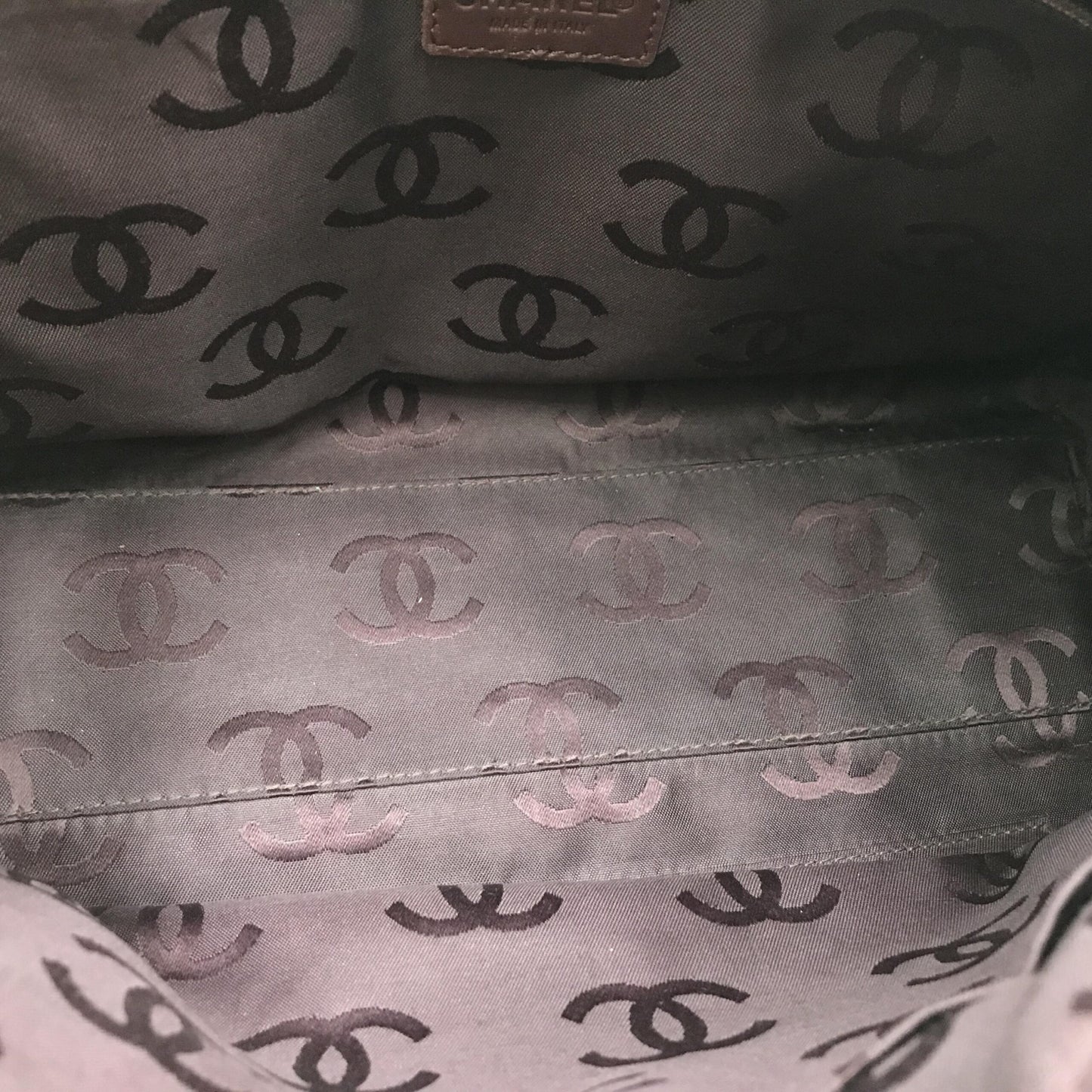 Chanel Preloved Wild Stitch Handbag Mini Boston Red - Vintage Elegance in Fair Condition