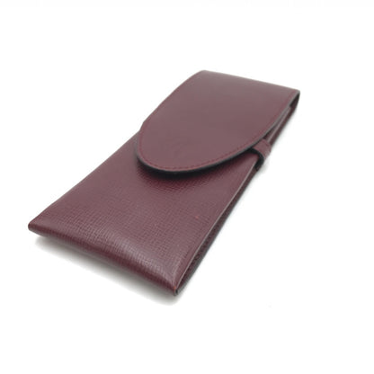 Cartier Must Line Preloved Sunglasses Leather Case in Exquisite Red Leather