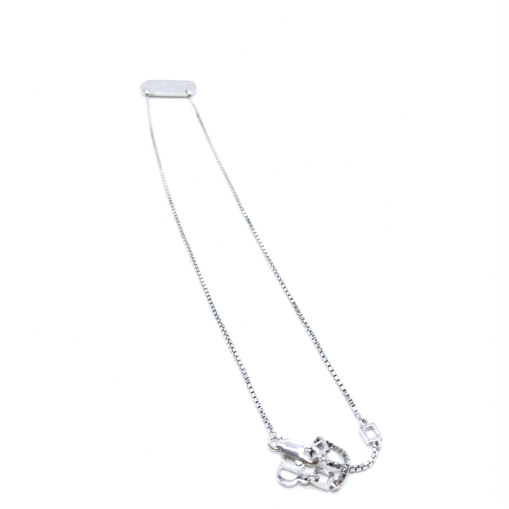 Christian Dior Preloved 925 Sterling Silver Antique Art Deco Howard & Co. "Port" Necklace – A Timeless Elegance