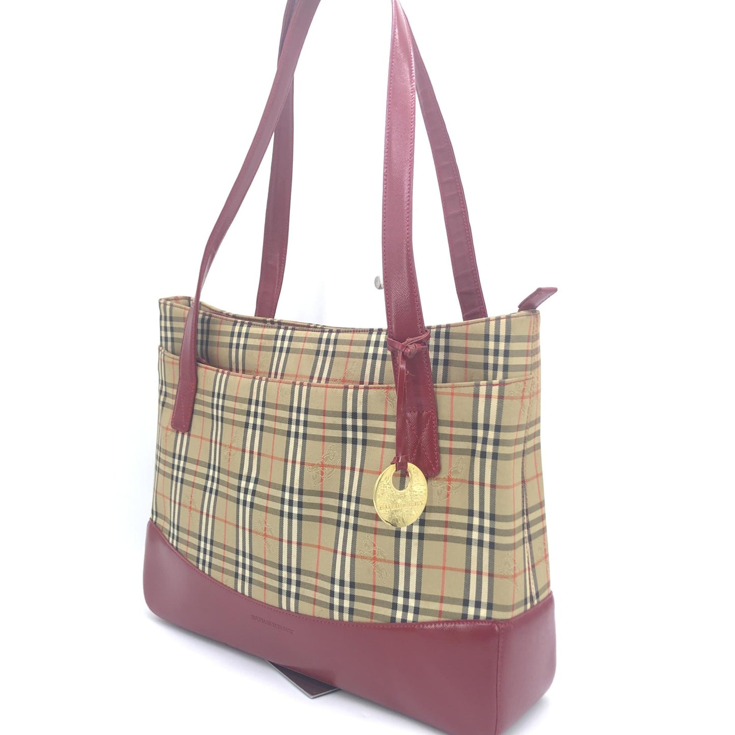 Burberry Nova Check Tote Bag - Preloved Elegance in B+ Condition