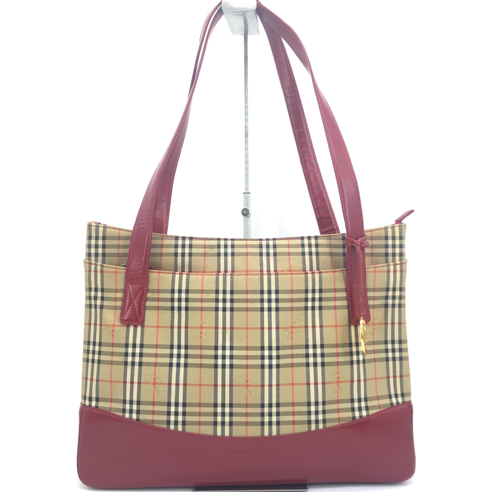 Burberry Nova Check Tote Bag - Preloved Elegance in B+ Condition