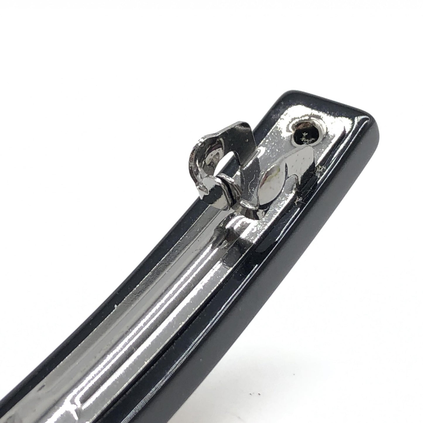 Chanel Preloved Baretta Hair Clip - Timeless Elegance in Black