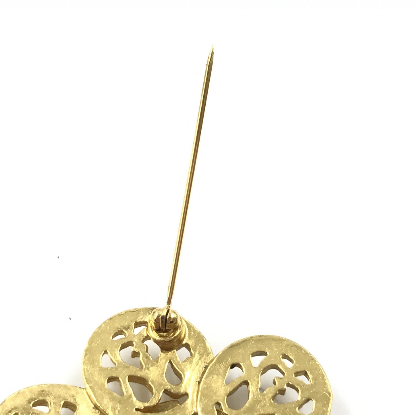 Chanel Preloved Costume Jewelry Vintage Brooch - Coco Medallion in Pristine Condition