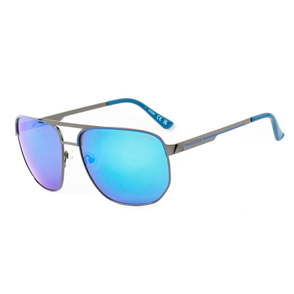 Guess Gray Metal Sunglasses – Stylish UV Protection Eyewear