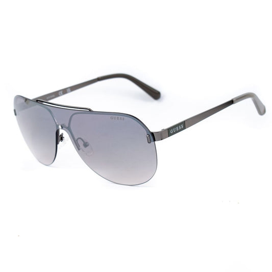 Guess Grey Metal Sunglasses – Stylish UV Protection Eyewear