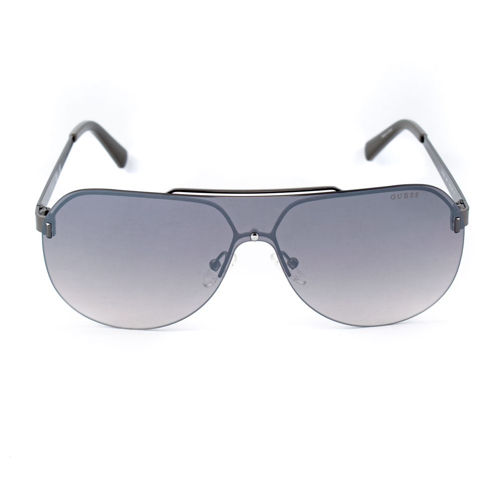 Guess Grey Metal Sunglasses – Stylish UV Protection Eyewear