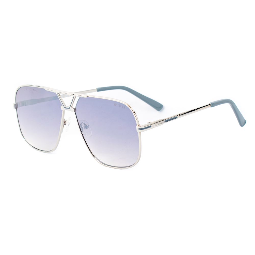Guess Designer Grey Metal Sunglasses – 61mm