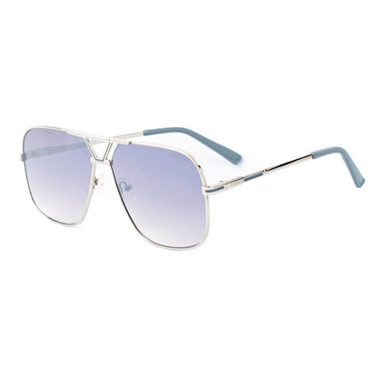 Guess Designer Grey Metal Sunglasses – 61mm