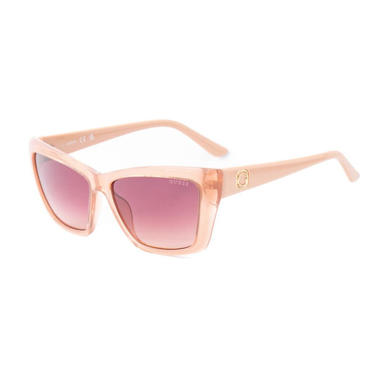 Guess Women's Beige Resin Sunglasses - Chic and UV Protected