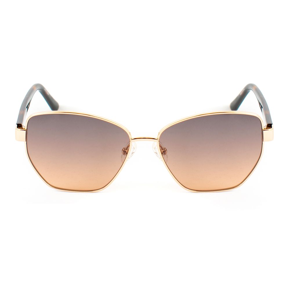 Guess Gold Metal Sunglasses – Women's 56mm UV Protection