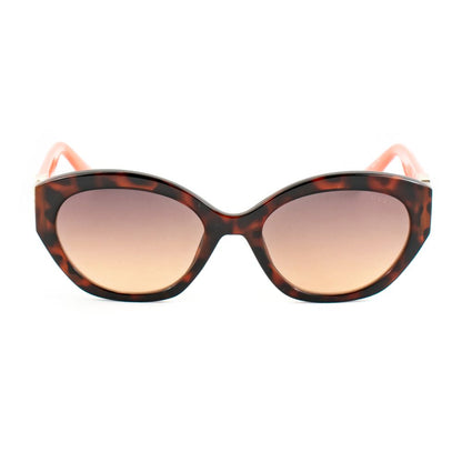 Guess Women's Brown Resin Sunglasses – 56mm Designer Eyewear