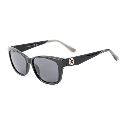 Guess Women’s Black Resin Sunglasses – 54mm UV Protection