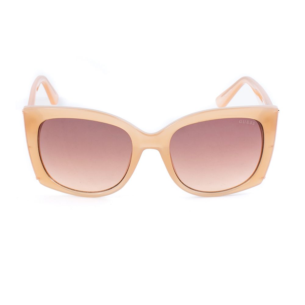Guess Women’s Beige Resin Sunglasses – 55mm