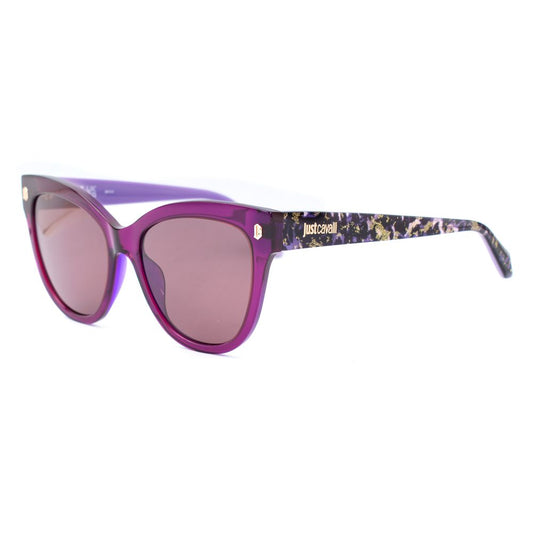 Just Cavalli Women's Brown Acetate Sunglasses – 55mm