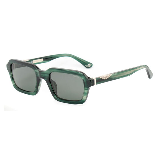 Police Bicolor Acetate Sunglasses – Green, 53mm