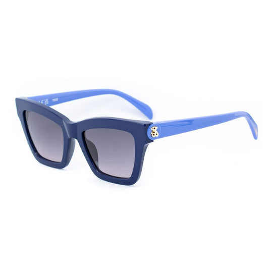 TOUS Women’s Blue Acetate Sunglasses – 52mm